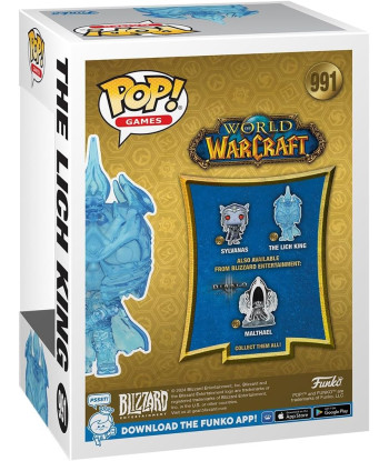 Funko POP! THE LICH KING (991) - WORLD OF WARCRAFT