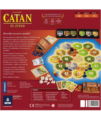 JUEGO DE MESA CATAN EL JUEGO