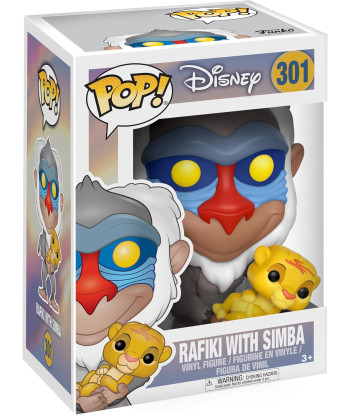 FUNKO POP! RAKIFI WITH SIMBA (301) - DISNEY