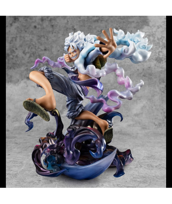 FIGURA One Piece PVC P.O.P. Monkey D. Luffy Gear Fifth 23 cm