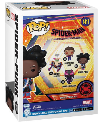 Funko POP! SPIDER-PUNK (1411) - SPIDER-MAN ACROSS THE SPIDERVERSE