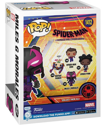 Funko POP! MILES G MORALES (1412) - SPIDER-MAN ACROSS THE SPIDERVERSE