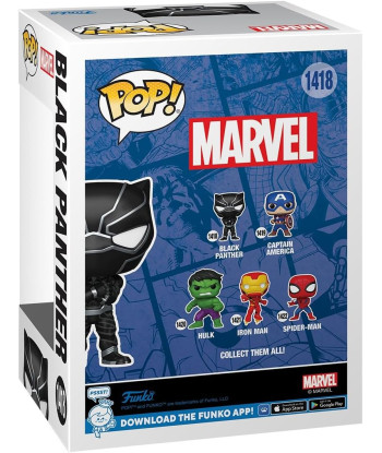 Funko POP! BLACK PANTHER (1418) - MARVEL