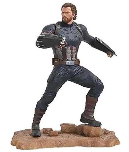 FIGURA INFINITY WAR MARVEL GALLERY Capitan America Estatua Pvc 23 Cm