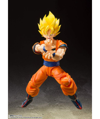 FIGURA SON GOKU SUPER SAIYAN FULL POWER DRAGON BALL Z 14CM