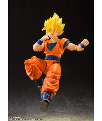 FIGURA SON GOKU SUPER SAIYAN FULL POWER DRAGON BALL Z 14CM