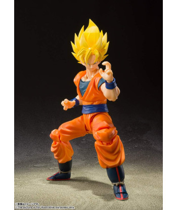 FIGURA SON GOKU SUPER SAIYAN FULL POWER DRAGON BALL Z 14CM