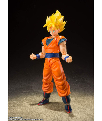 FIGURA SON GOKU SUPER SAIYAN FULL POWER DRAGON BALL Z 14CM