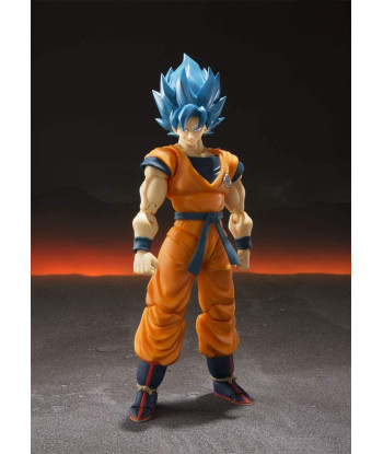 Figura Goku Super Saiyan God Dragon Ball Tamashii Nations 14 cm