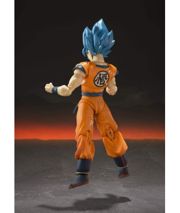 Figura Goku Super Saiyan God Dragon Ball Tamashii Nations 14 cm