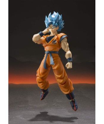 Figura Goku Super Saiyan God Dragon Ball Tamashii Nations 14 cm