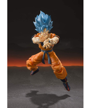 Figura Goku Super Saiyan God Dragon Ball Tamashii Nations 14 cm