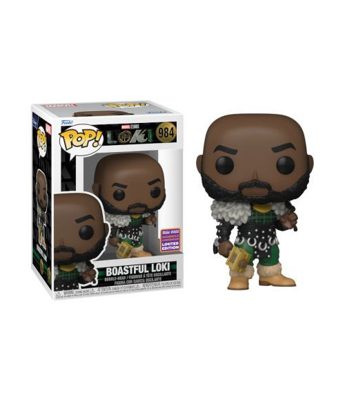 Figura Funko Pop Boastful Loki 984 - Marvel Loki - El Dios del Martillo Dorado
