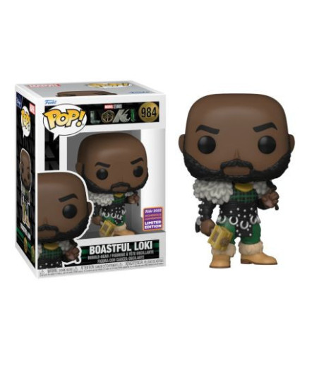 Figura Funko Pop Boastful Loki 984 - Marvel Loki - El Dios del Martillo Dorado