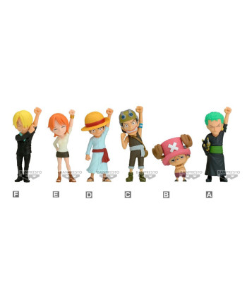 FIGURA ONE PIECE WORLD COLLECTABLE SIGN OF YOUR FELLOWSHIP 7CM (1 UNIDAD)