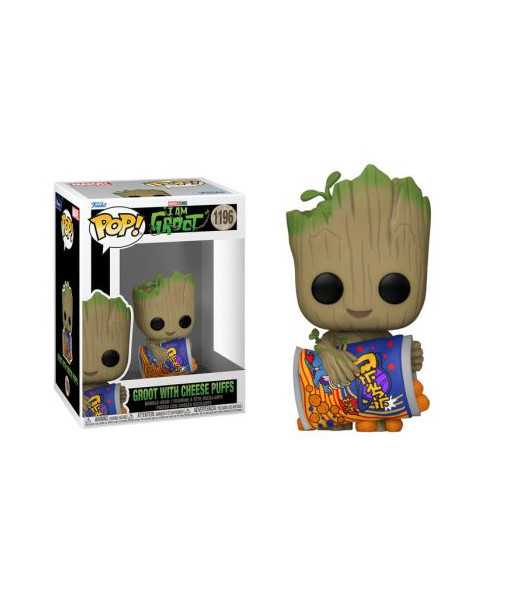 Funko POP! GROOT WITH CHEESE PUFFS (1196) - I AM GROOT