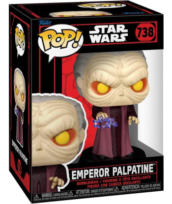 FUNKO POP! EMPEROR PALPATINE (738) - STAR WARS