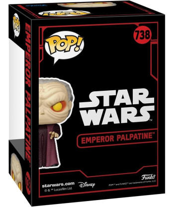 FUNKO POP! EMPEROR PALPATINE (738) - STAR WARS