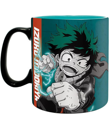 TAZA MY HERO ACADEMIA DEKU/BAKUGO 460 ML