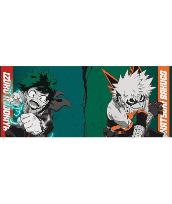 TAZA MY HERO ACADEMIA DEKU/BAKUGO 460 ML