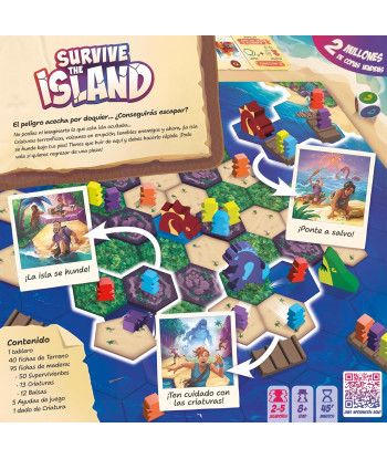 JUEGO DE MESA Survive The Island