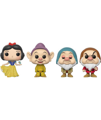 FUNKO POP! SNOW WHITE / DOPEY / SLEEPY / GRUMPY (PACK 4) – BLANCANIEVES