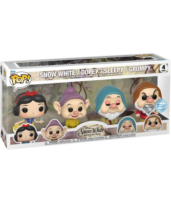 FUNKO POP! SNOW WHITE / DOPEY / SLEEPY / GRUMPY (PACK 4) – BLANCANIEVES