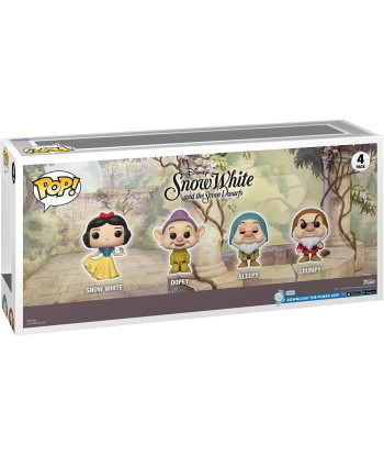 FUNKO POP! SNOW WHITE / DOPEY / SLEEPY / GRUMPY (PACK 4) – BLANCANIEVES