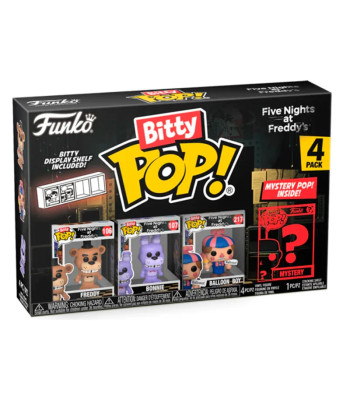 BITTY POP! FREDDY, BONNIE, BALLOON BOY & MISTERY - FIVE NIGHTS AT FREDDY’S