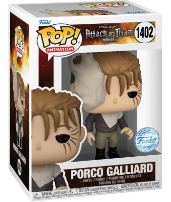 Funko POP! PORCO GALLIARD (1402) - ATTACK ON TITAN