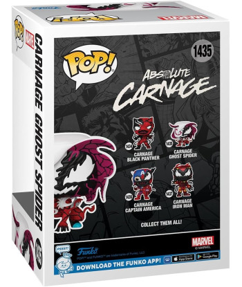 Funko POP! CARNAGE GHOST SPIDER (1435) - MARVEL