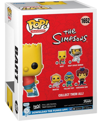 FUNKO POP! BART (1652) - THE SIMPSONS