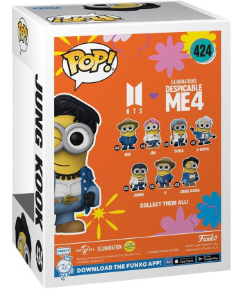 Funko POP! JUNG KOOK (424) – BTS X MINIONS