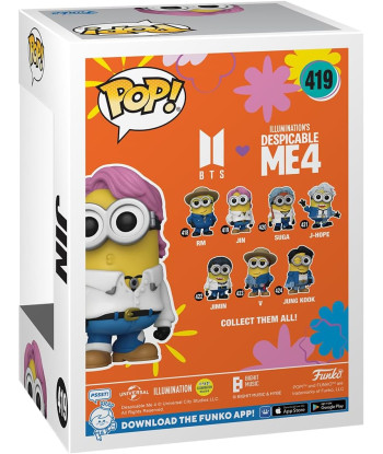 Funko POP! JIN (419) - BTS X MINIONS