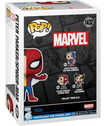 FUNKO POP! PETER PARKER/SPIDER-MAN (1432) - MARVEL