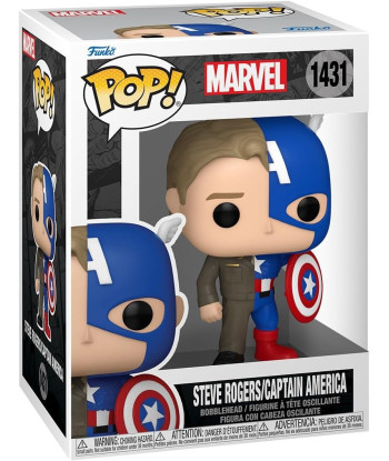 FUNKO POP! STEVE ROGER/CAPITÁN AMÉRICA (1431) - MARVEL