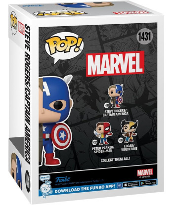 FUNKO POP! STEVE ROGER/CAPITÁN AMÉRICA (1431) - MARVEL