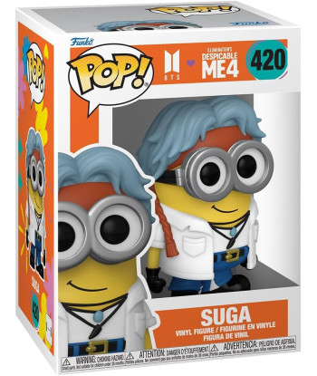 Funko POP! SUGA (420) - BTS X MINIONS