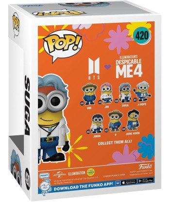 Funko POP! SUGA (420) - BTS X MINIONS