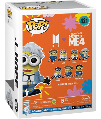 Funko POP! J-HOPE (421) - BTS X MINIONS