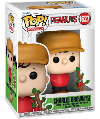Figura Funko Pop Charlie Brown with Tree 1627 - Peanuts - La Magia del Árbol más Humilde