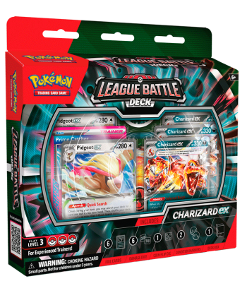 Pokemon TCG Baraja de Combate Charizard EX