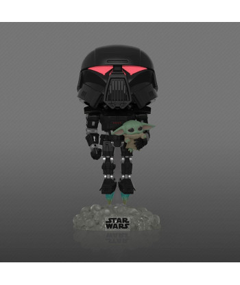 Funko POP! DARK TROOPER WITH GROGU (488) - STAR WARS