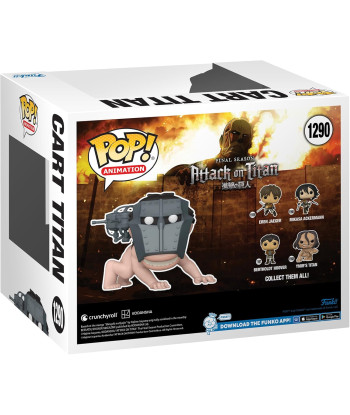 Funko POP! CART TITAN (1290) - ATAQUE A LOS TITANES