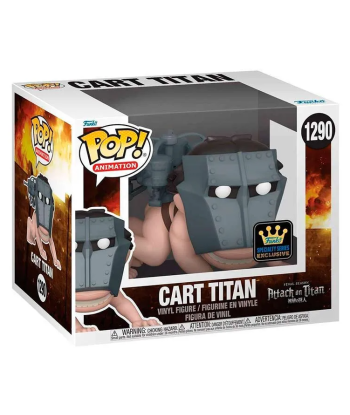 Funko POP! CART TITAN (1290) - ATAQUE A LOS TITANES