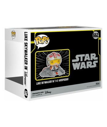 FUNKO POP! LUKE SKYWALKER IN T-47 AIRSPEEDER (662) - STAR WARS