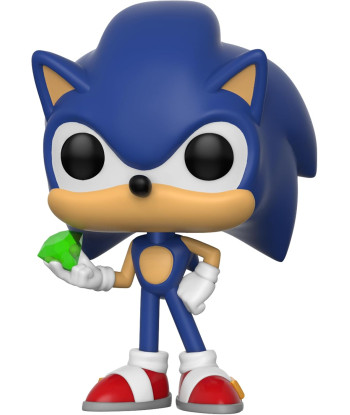 FUNKO POP! SONIC WITH EMERALD (284) – SONIC