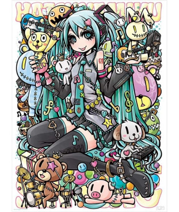 POSTER HATSUNE MIKU (SET 2 POSTERS 52X38 CM)