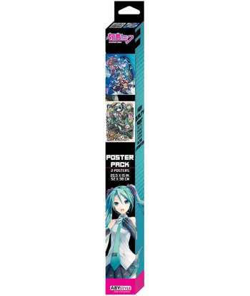 POSTER HATSUNE MIKU (SET 2 POSTERS 52X38 CM)