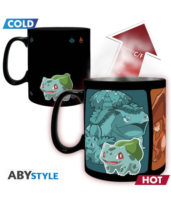 Taza Pokemon Evolve Térmica Cerámica 460 ml